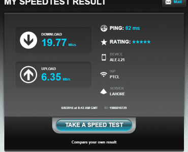 PTCL R600a Speed