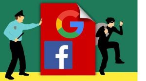 Google Facebook Theft
