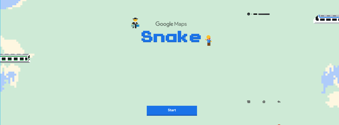 classic snake game google