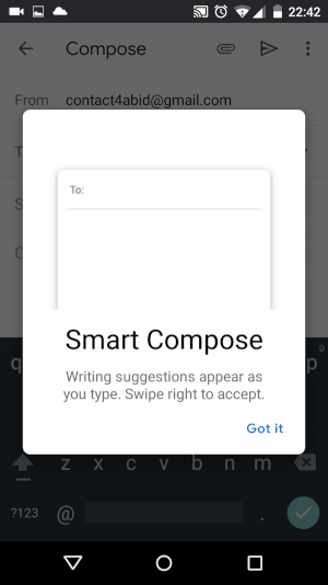 Smart Compose on Android