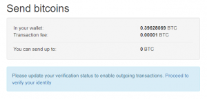 Failure to Withdraw Bitcoin from Localbitcoins
