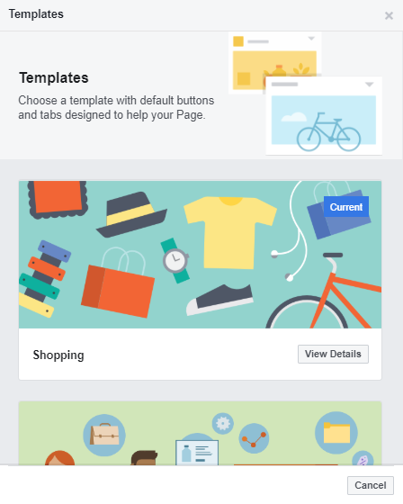 Shopping Template