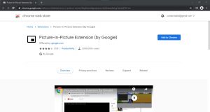 Picture in Picture Extension Google