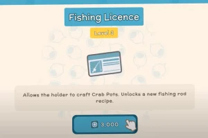 dinkum fishing licence