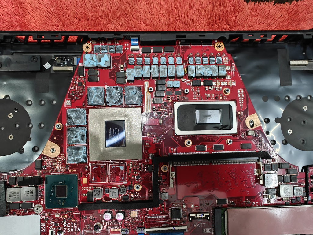 After removing Liquid Metal and Thermal Paste from Asus M16